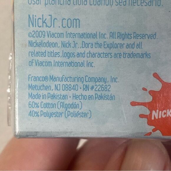 Dora The Explorer New With Tags 2009 Pillowcase Nickelodeon - Picture 6 of 7